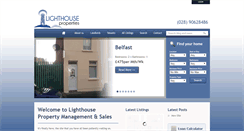 Desktop Screenshot of lighthouseproperty.co.uk